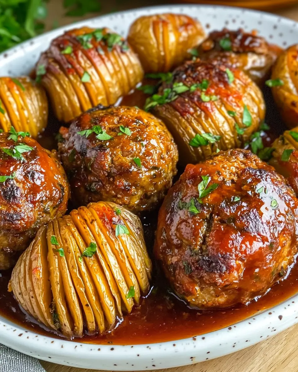 Saftige Ofen-Köfte mit aromatischen Hasselback-Kartoffeln: The Juicy Comfort Food You Need 7 i1zzo0srbte00s7houmk