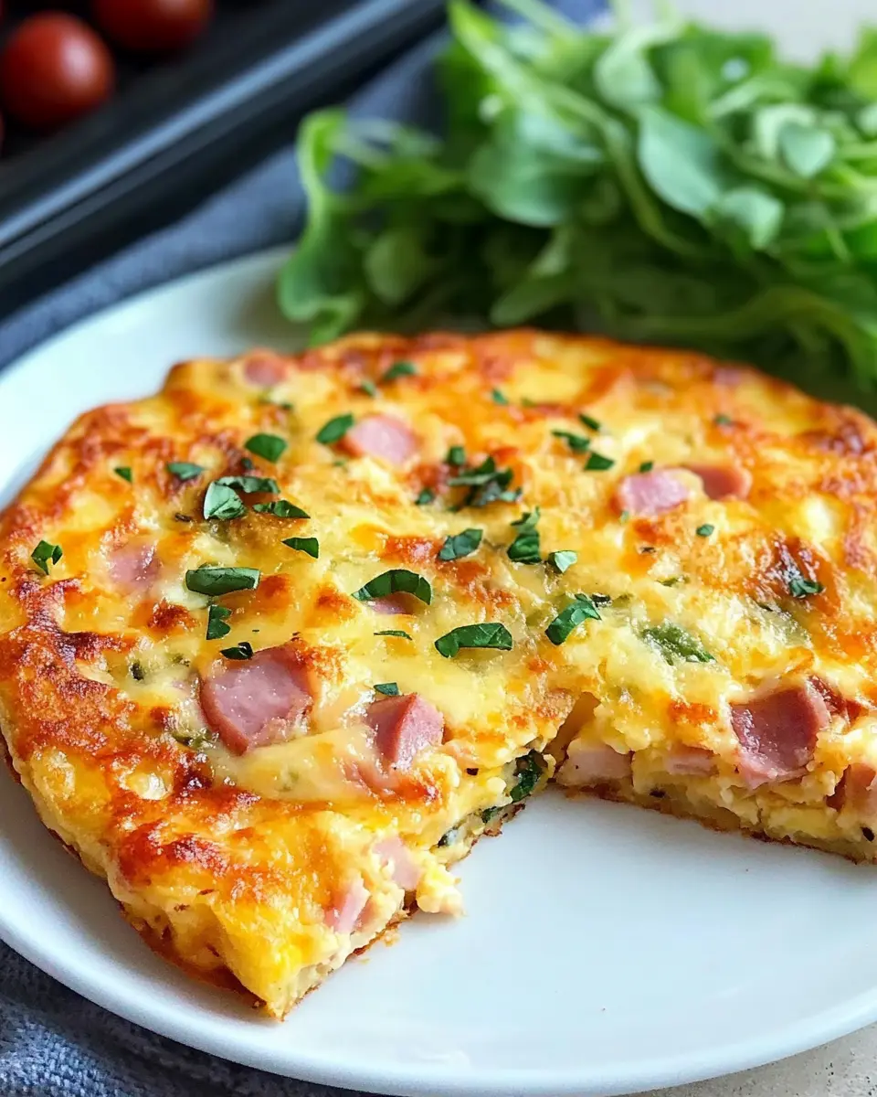 Herzhafter Ofenpfannkuchen mit Schinken und Käse: Einfache Freude 5 phbypqem4l5k99vanb5a