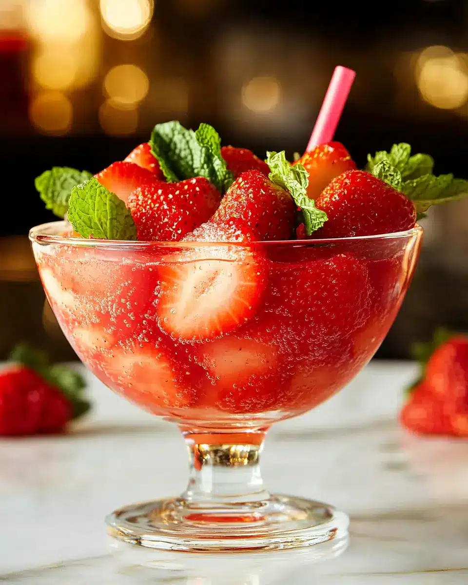 Erdbeerbowle mit Lillet: The Best Summer Sipper You’ll Love