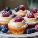 Quark-Muffins mit Vanillepudding First Image First Image