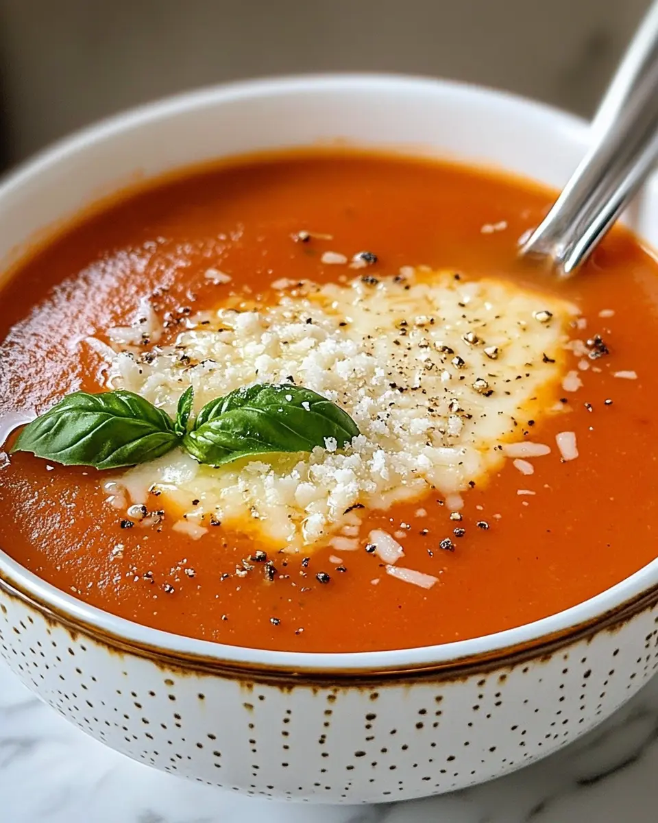 Home 2 Tomatensuppe mit Parmesan: The Best Comfort in a Bowl